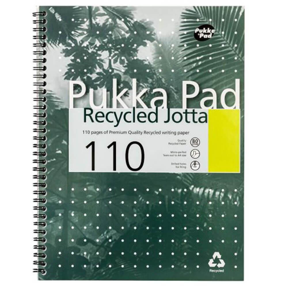 Pukka A4 Recycled Paper Wirebound Pad